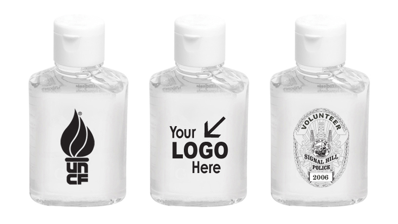 2.0 oz Hand Sanitizer Antibacterial Gel in Flip Top Squeeze Bottle (Spot Color Print) 2.0 oz Hand Sanitizer Antibacterial Gel in Flip Top Squeeze Bottle (Spot Color Print)